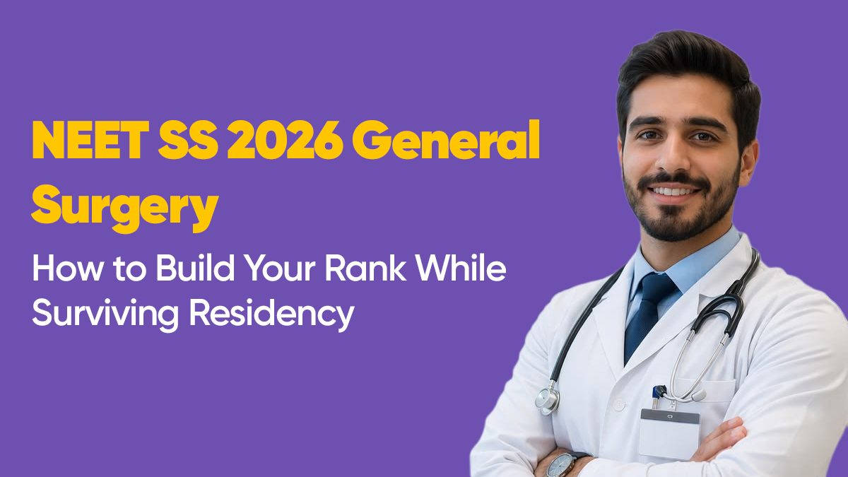 NEET SS 2026 General Surgery: How to Build Your Rank While Surviving Residency 